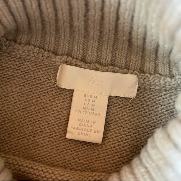 Turtleneck Cozy Sweater - Oatmeal - Picture 2 of 3